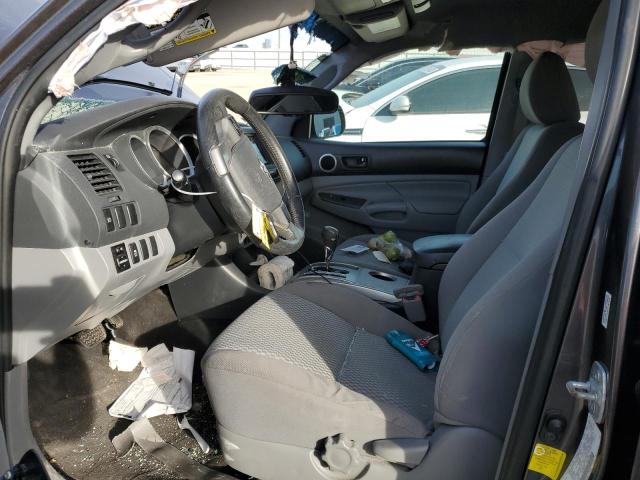 5TFJU4GN0DX040349 - 2013 TOYOTA TACOMA DOU GRAY photo 7