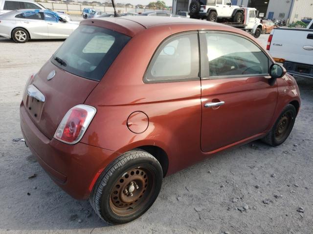 3C3CFFAR0CT385213 - 2012 FIAT 500 ORANGE photo 3