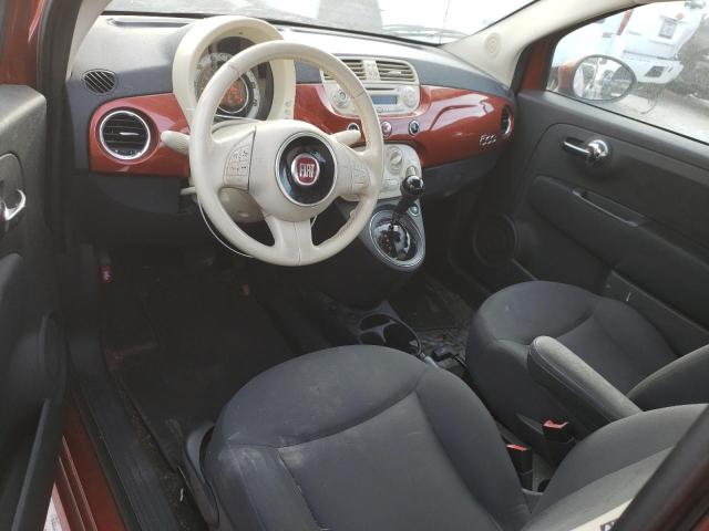 3C3CFFAR0CT385213 - 2012 FIAT 500 ORANGE photo 8