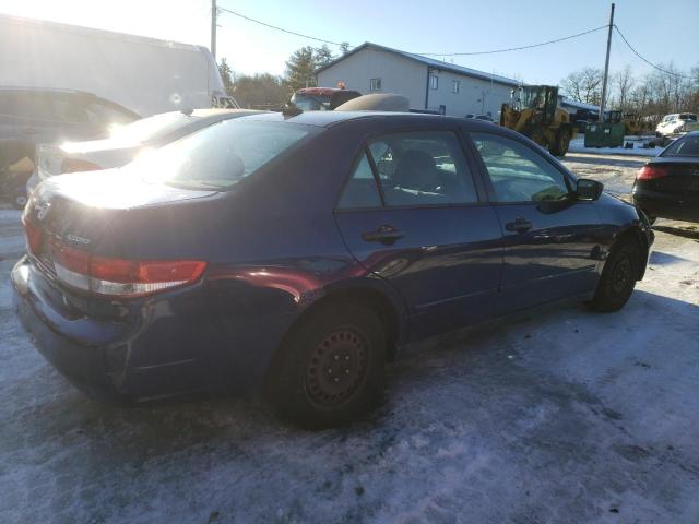 1HGCM55103A126584 - 2003 HONDA ACCORD DX BLUE photo 3