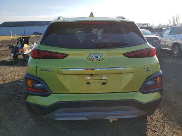 KM8K3CA54LU487417 - 2020 HYUNDAI KONA LIMIT GREEN photo 6