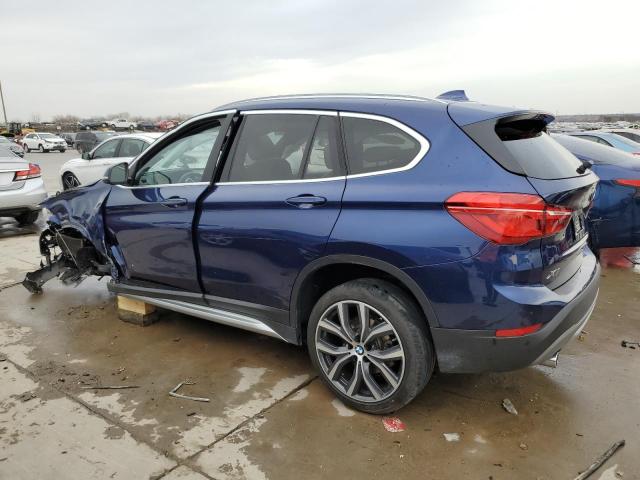 WBXHU7C51K3H44446 - 2019 BMW X1 SDRIVE2 Көк фото 2