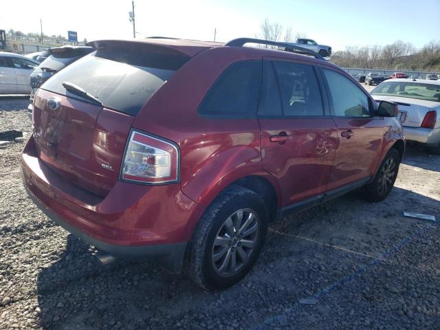 2FMDK39C77BB69544 - 2007 FORD EDGE SEL P BURGUNDY photo 3