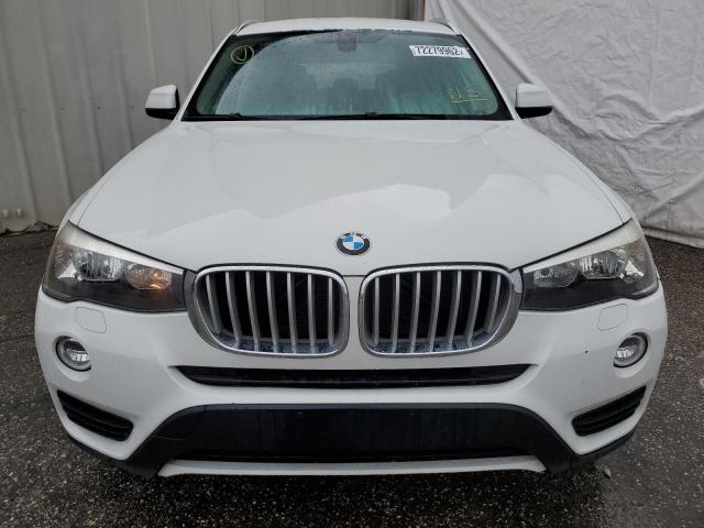 5UXWY3C52F0E96800 - 2015 BMW X3 XDRIVE2 WHITE photo 5