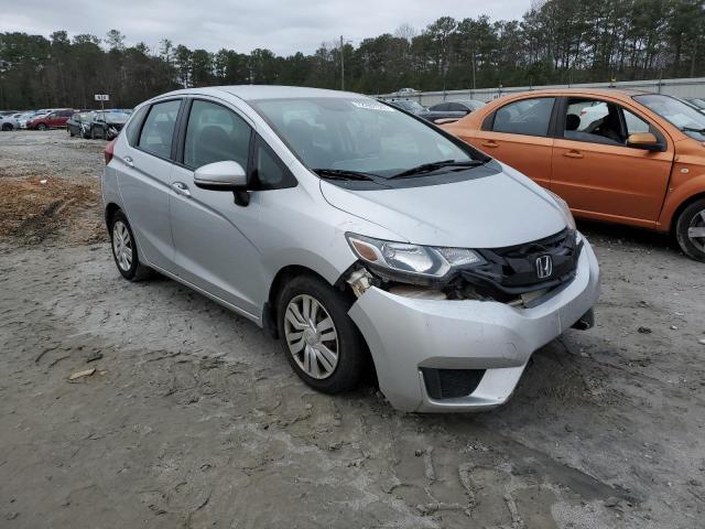 3HGGK5H5XFM777332 - 2015 HONDA FIT LX SILVER photo 4