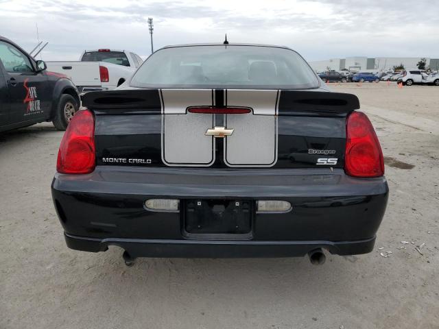2G1WL15C279419955 - 2007 CHEVROLET MONTE CARL შავი ფოტო 6