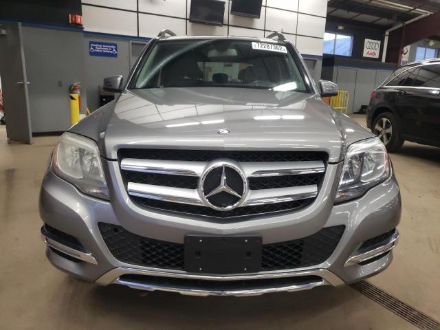 WDCGG8JB7DG001470 - 2013 MERCEDES-BENZ GLK 350 4M SILVER photo 5