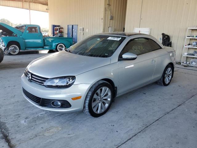 WVWFW7AH4CV005943 - 2012 VOLKSWAGEN EOS LUX Сріблястий фото 1