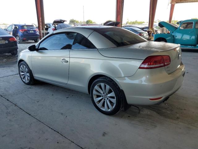 WVWFW7AH4CV005943 - 2012 VOLKSWAGEN EOS LUX Сріблястий фото 2