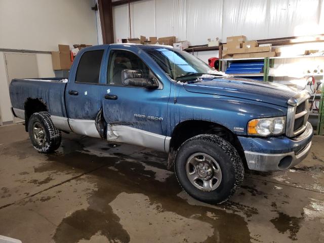 3D7KU28D73G782674 - 2003 DODGE RAM 2500 S BLUE photo 4