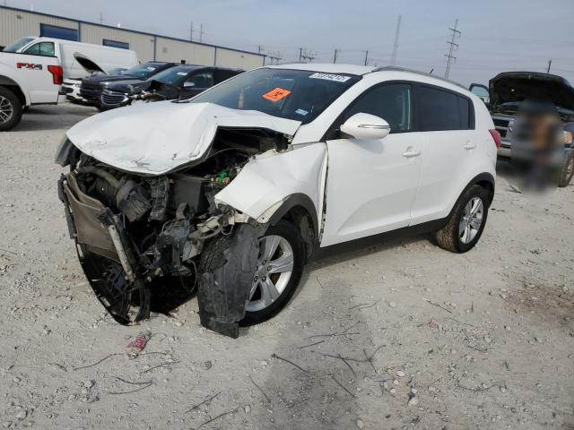 KNDPB3A26D7540153 - 2013 KIA SPORTAGE B WHITE photo 1