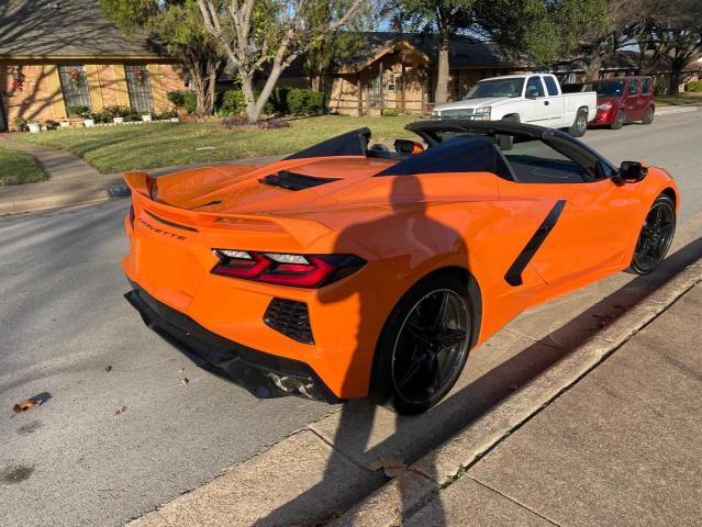 1G1YA3D46N5111377 - 2022 CHEVROLET CORVETTE S ORANGE photo 4
