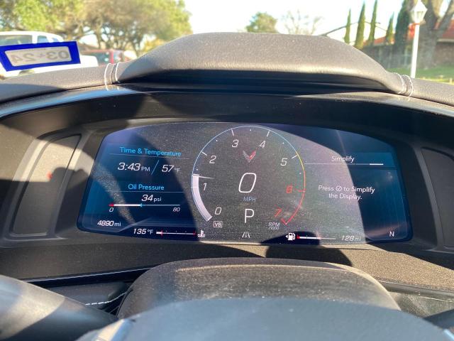 1G1YA3D46N5111377 - 2022 CHEVROLET CORVETTE S ORANGE photo 8