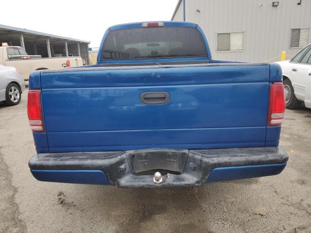 1B7GL2AN61S113419 - 2001 DODGE DAKOTA QUA BLUE photo 6