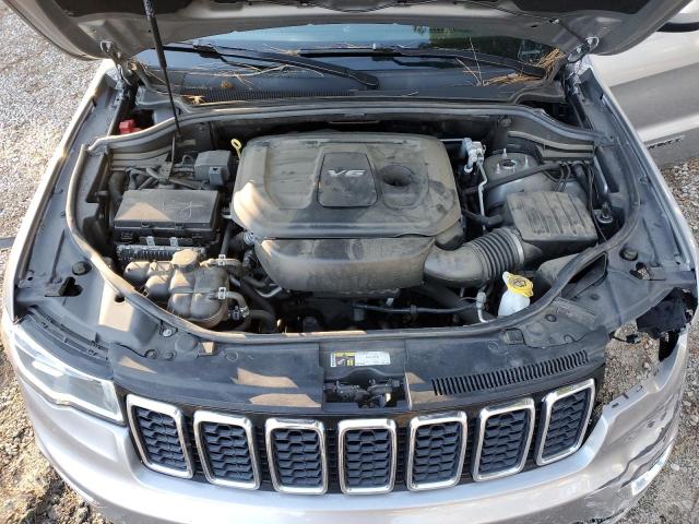 1C4RJEAG5HC916437 - 2017 JEEP GRAND CHER SILVER photo 11