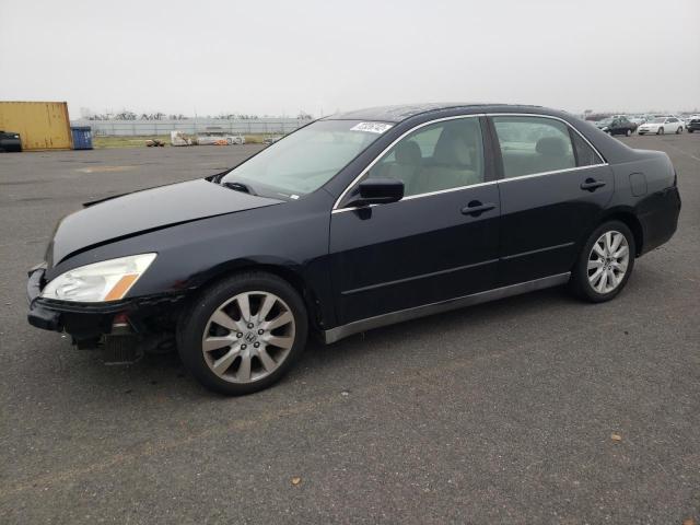 1HGCM664X7A069752 - 2007 HONDA ACCORD BLACK photo 1