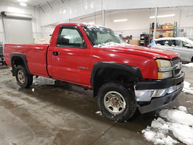 1GCHK24U64E374708 - 2004 CHEVROLET 2500 HD RED photo 4