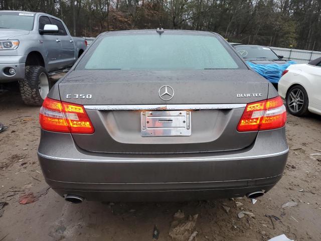 WDDHF2EB6BA266147 - 2011 MERCEDES-BENZ E 350 BLUE GRAY photo 6