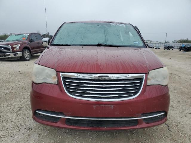 2C4RC1CG5ER147716 - 2014 CHRYSLER TOWN & COU MAROON photo 5