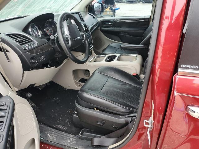 2C4RC1CG5ER147716 - 2014 CHRYSLER TOWN & COU MAROON photo 7