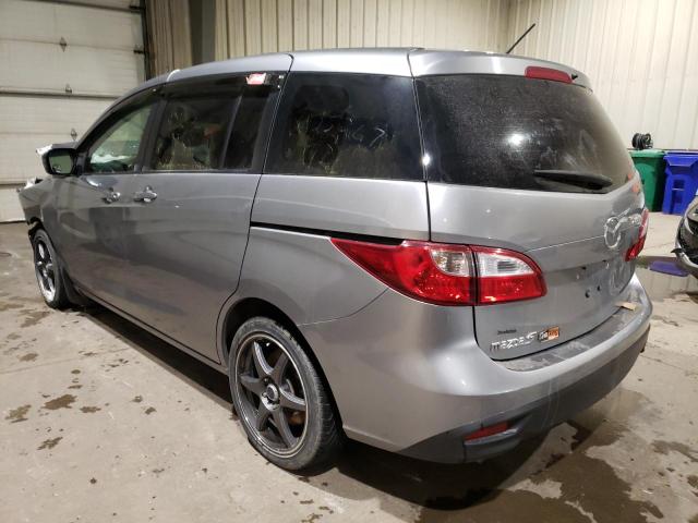 JM1CW2CL4E0170334 - 2014 MAZDA 5 TOURING GRAY photo 2