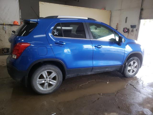 KL7CJLSB0FB162036 - 2015 CHEVROLET TRAX BLUE photo 3