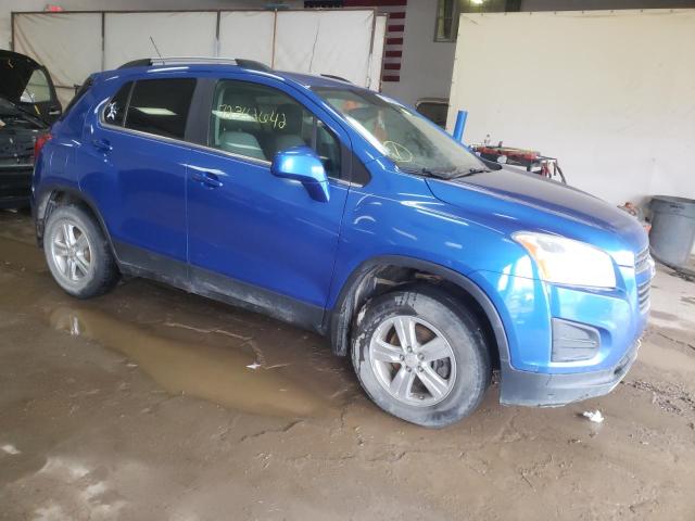 KL7CJLSB0FB162036 - 2015 CHEVROLET TRAX BLUE photo 4