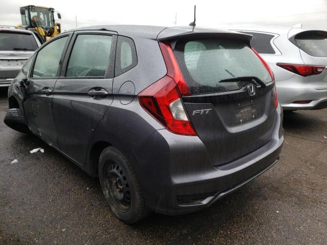 3HGGK5H40KM727296 - 2019 HONDA FIT LX BLACK photo 3