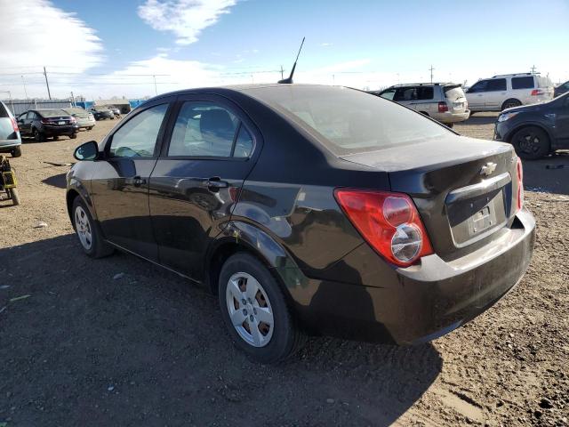 1G1JA5SH4E4151952 - 2014 CHEVROLET SONIC LS BLACK photo 2