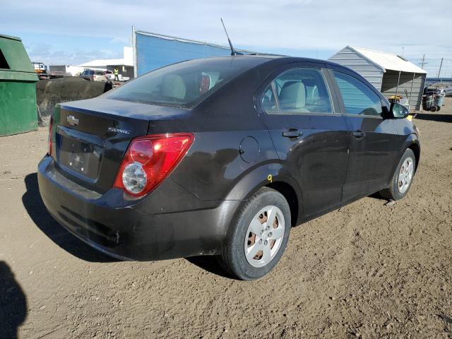1G1JA5SH4E4151952 - 2014 CHEVROLET SONIC LS BLACK photo 3