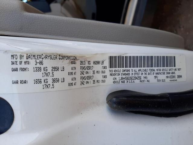 1J8HH58226C294256 - 2006 JEEP COMMANDER 白色 照片 13