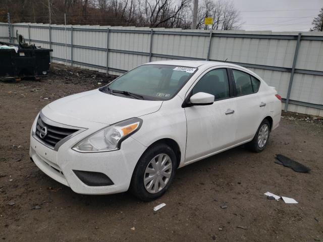 3N1CN7AP9FL898762 - 2015 NISSAN VERSA WHITE photo 1