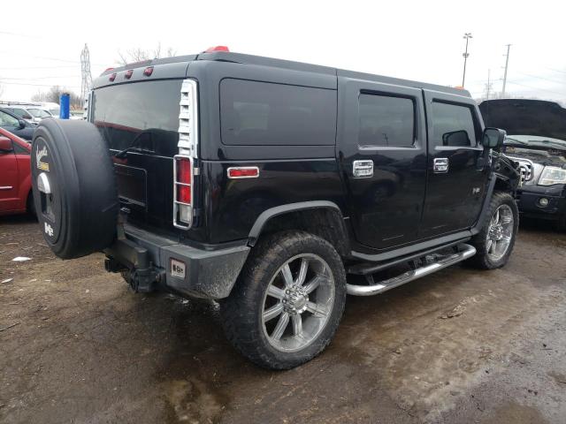 5GRGN23UX6H111741 - 2006 HUMMER H2 BLACK photo 3