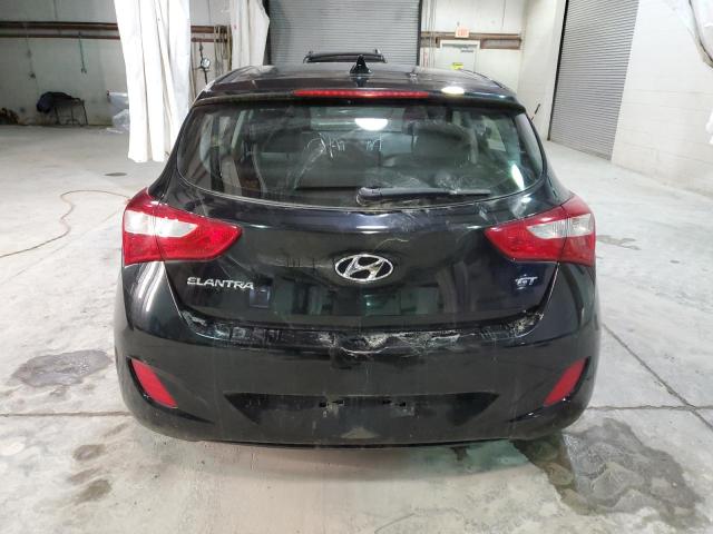 KMHD35LE3DU****** - 2013 HYUNDAI ELANTRA GT BLACK photo 6