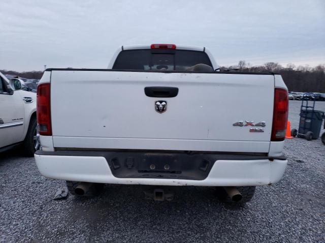 1D7HU18D75S125812 - 2005 DODGE RAM 1500 S WHITE photo 6