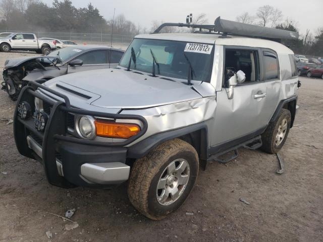 JTEBU11FX8K001206 - 2008 TOYOTA FJ CRUISER SILVER photo 1