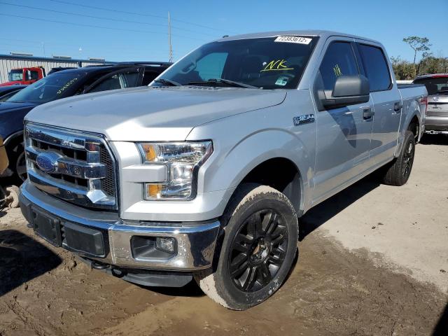 1FTEW1EF4GFA22565 - 2016 FORD F150 SUPER SILVER photo 1