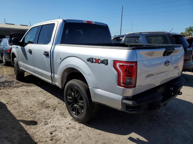 1FTEW1EF4GFA22565 - 2016 FORD F150 SUPER SILVER photo 2