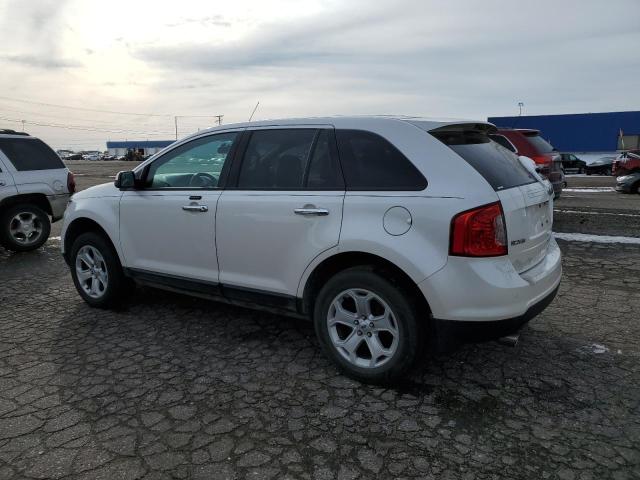 2FMDK3JC1BBB40948 - 2011 FORD EDGE WHITE photo 2