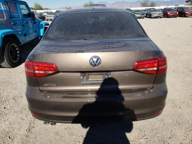 3VW2K7AJ2FM410692 - 2015 VOLKSWAGEN JETTA BASE 棕色 照片 6
