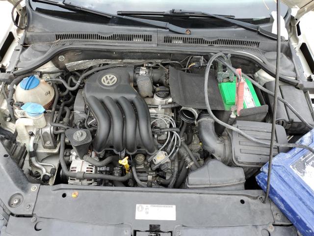 3VW2K7AJ9BM356592 - 2011 VOLKSWAGEN JETTA BASE 银色 照片 11