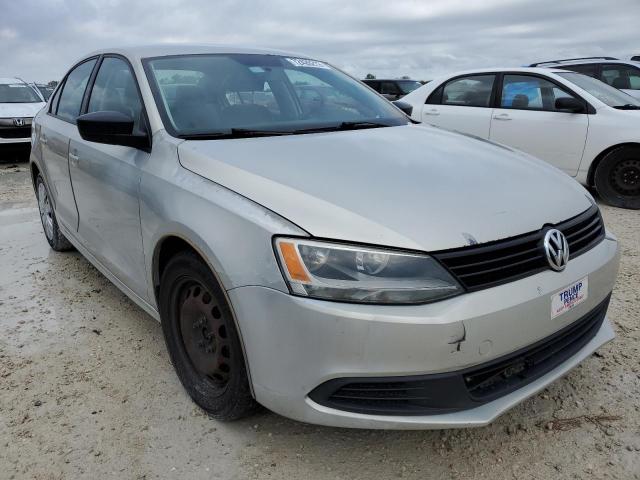 3VW2K7AJ9BM356592 - 2011 VOLKSWAGEN JETTA BASE 银色 照片 4