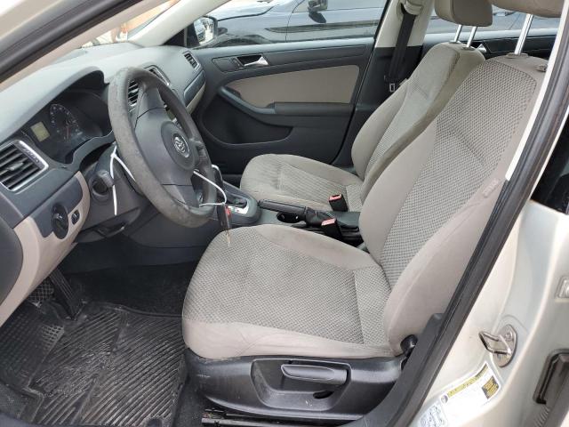 3VW2K7AJ9BM356592 - 2011 VOLKSWAGEN JETTA BASE 银色 照片 7