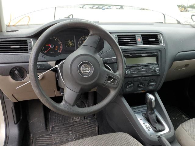 3VW2K7AJ9BM356592 - 2011 VOLKSWAGEN JETTA BASE 银色 照片 8