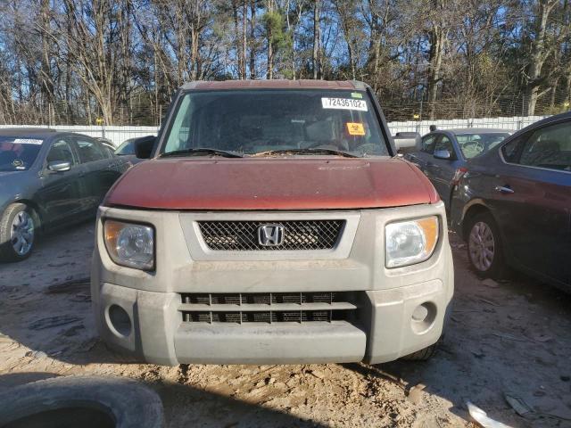 5J6YH18305L****** - 2005 HONDA ELEMENT LX ORANGE photo 5