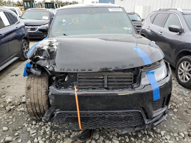 SALWR2SU2MA790955 - 2021 LAND ROVER RANGE ROVE BLACK photo 5