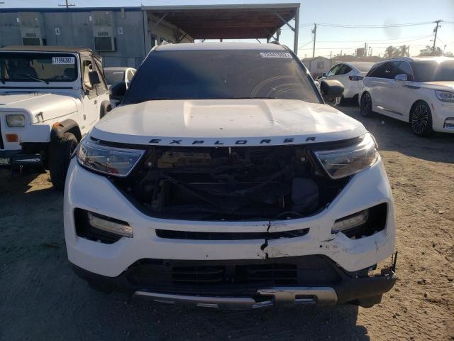 1FMSK7DH7LGA16702 - 2020 FORD EXPLORER X WHITE photo 5