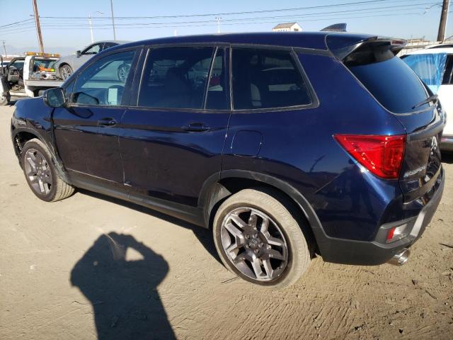 5FNYF7H54NB001462 - 2022 HONDA PASSPORT E 蓝色 照片 2
