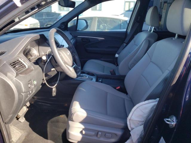 5FNYF7H54NB001462 - 2022 HONDA PASSPORT E 蓝色 照片 7