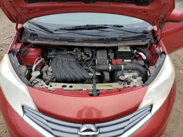 3N1CE2CP6EL401018 - 2014 NISSAN VERSA NOTE RED photo 11